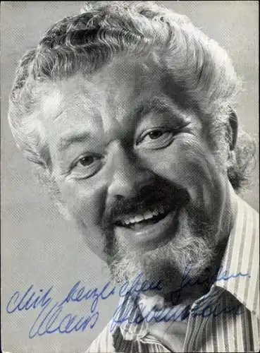 Ak Schauspieler Klaus Havenstein, Portrait, Autogramm