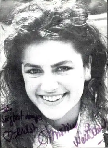 Ak Schauspielerin Christine Neubauer, Portrait, Autogramm