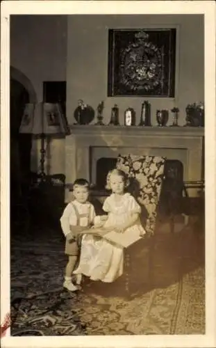 Ak Prinz und Prinzessin von Stolberg, Portrait