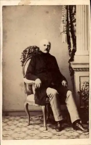 CdV Friedrich von Sachsen-Altenburg, Portrait 1861