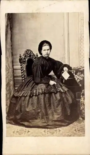 CdV Haus Fugger oder Umfeld, Portrait einer Frau