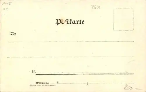 Ak Burghaslach Mittelfranken, Bahnhof, Marktplatz