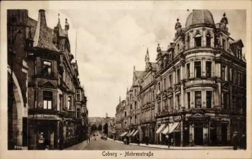 Ak Coburg in Oberfranken, Mohrenstraße