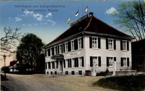 Ak Leopoldshöhe Weil am Rhein, Gasthaus zur Leopoldshöhe