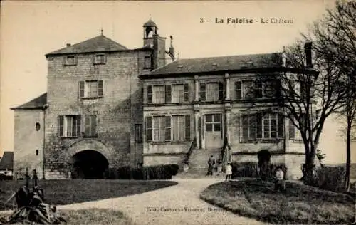 Ak La Faloise Somme, Schloss