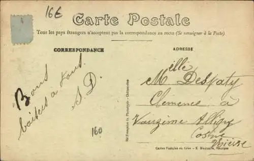 Ak Bourges-Cher, Rue Moyenne