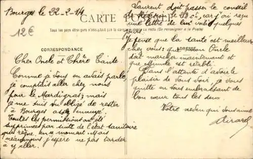 Ak Bourges-Cher, Rue du Orléans