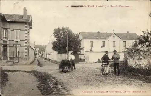 Ak Changi's Saint Jean Seine et Marne, Rue du Pensionnat