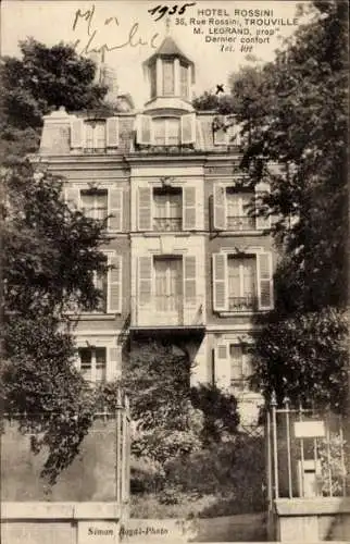 Ak Trouville sur Mer Calvados, Hotel Rossini