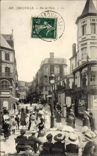 Ak Trouville sur Mer Calvados, Rue de Paris