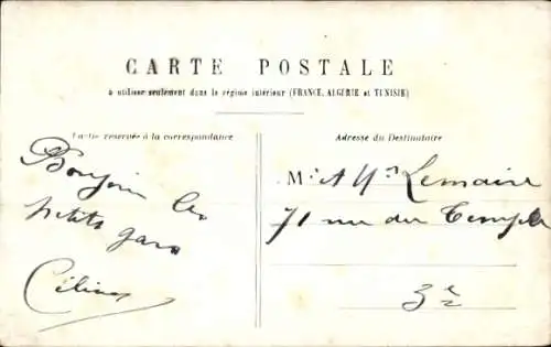 Ak Bebe est Sage, s'amuse, Baby mit Nachttopf