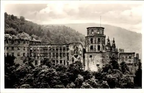 Ak Heidelberg am Neckar, Schloss, Ostseite