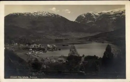 Ak Ulvik Hardanger Norwegen, Panorama