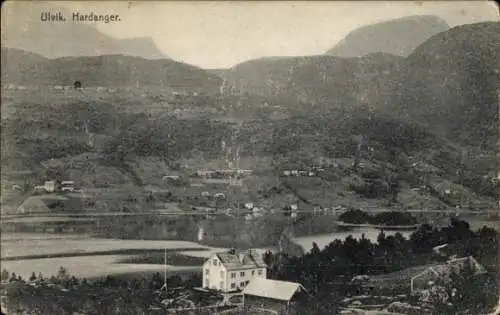 Ak Ulvik Hardanger Norwegen, Panorama