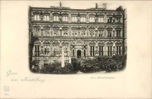 Ak Heidelberg am Neckar, Otto Heinrichsbau