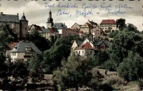 Ak Arnsberg Sauerland Westfalen, Teilansicht, Kirche