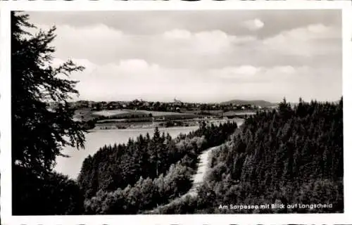 Ak Langscheid am Sorpesee Sundern im Sauerland, Panorama