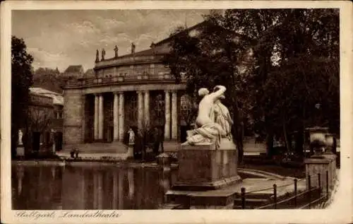 Ak Stuttgart in Württemberg, Landestheater