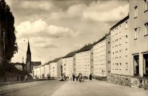 Ak Frankfurt an der Oder, Bahnhofstraße