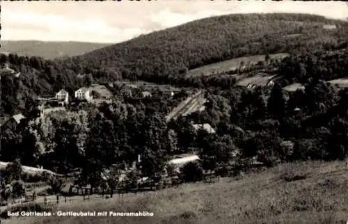 Ak Bad Gottleuba in Sachsen, Gottleubatal, Panoramahöhe