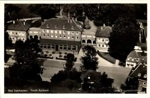 Ak Bad Salzhausen Nidda in Hessen, staatliches Kurhaus