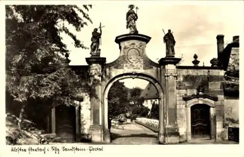 Ak Eltville am Rhein Hessen, Kloster Eberbach, Sandstein-Portal