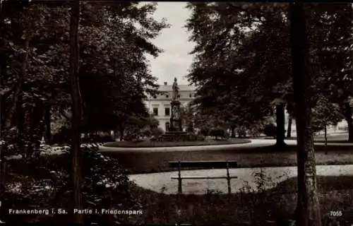 Ak Frankenberg in Sachsen, Friedenspark