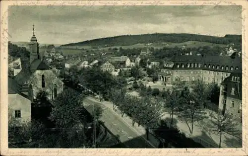 Ak Oberschlema Bad Schlema im Erzgebirge, Teilansicht