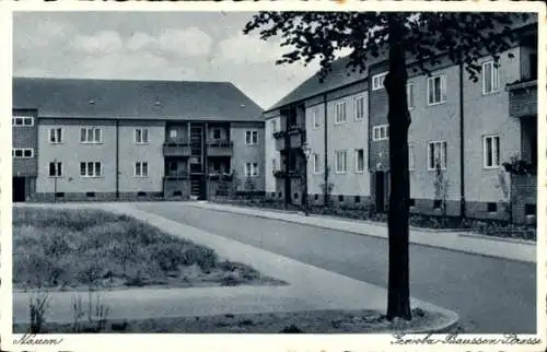 Ak Nauen im Havelland, Genoba Baussen Straße