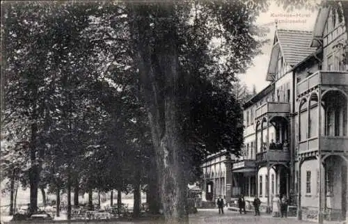 Ak Georgenthal in Thüringen, Kurhaus-Hotel Schützenhof