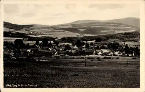 Ak Weiding in der Oberpfalz, Panorama