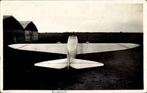 Foto Ak Flugzeug, Hangar