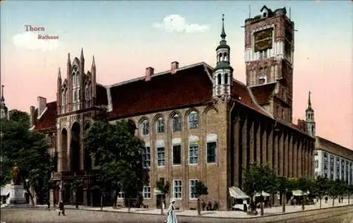 Ak Toruń Thorn Westpreußen, Rathaus