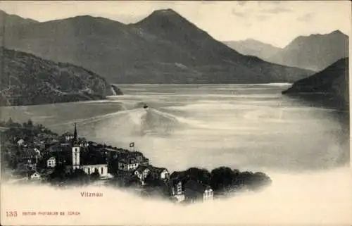 Ak Vitznau Kanton Luzern, Panorama