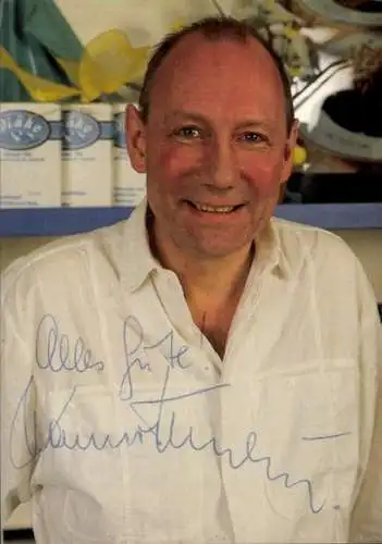 Ak Schauspieler Hanno Thurau, Portrait, Autogramm