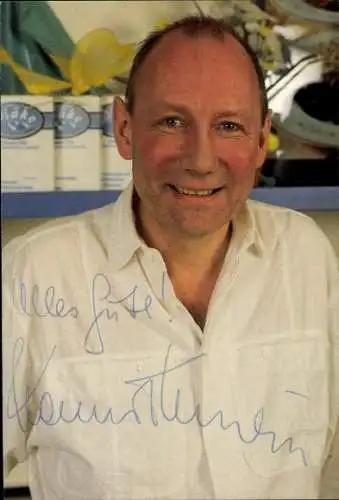 Ak Schauspieler Hanno Thurau, Portrait, Autogramm