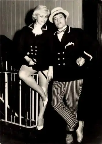Ak Schauspieler Alfonso und Rosina, Portrait, Autogramm