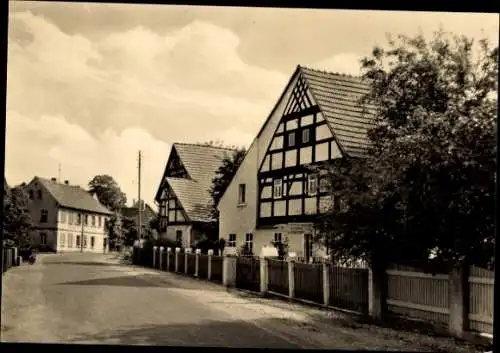 Ak Ehrenhain Nobitz im Altenburger Land, Waldenburger Straße