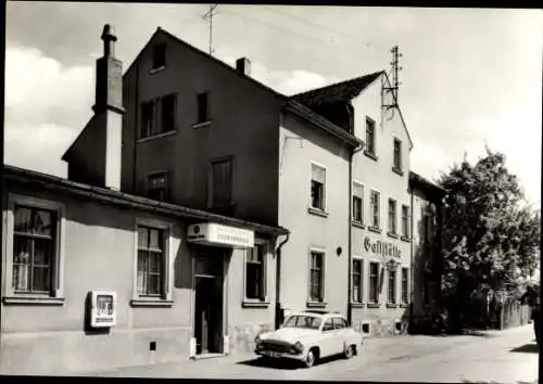 Ak Zschadraß Zschadrass Colditz in Sachsen, HO Gaststätte