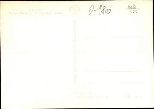 Ak Zittau in Sachsen, Äußere Weberstraße, Weberkirche