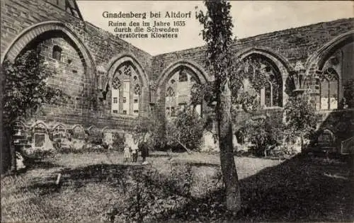 Ak Gnadenberg Berg bei Neumarkt in der Oberpfalz, Ruine Kloster Gnadenberg