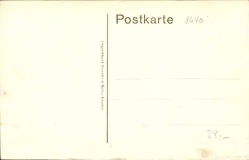 Ak Kronach in Oberfranken, Straßenpartie, an der Wasserstraße