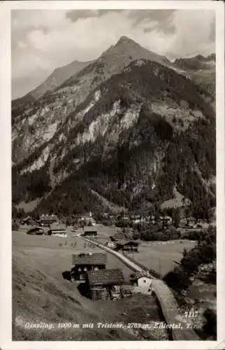 Ak Ginzling in Tirol, Panorama, Tristner, Zillertal