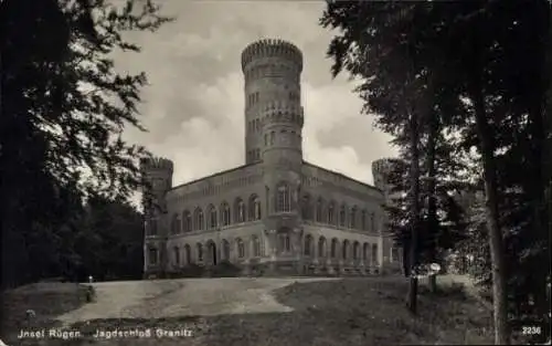 Ak Seebad Binz auf Rügen, Jagdschloss Granitz