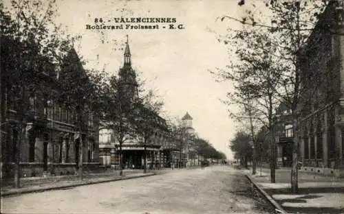 Ak Valenciennes Nord, Boulevard Froissart