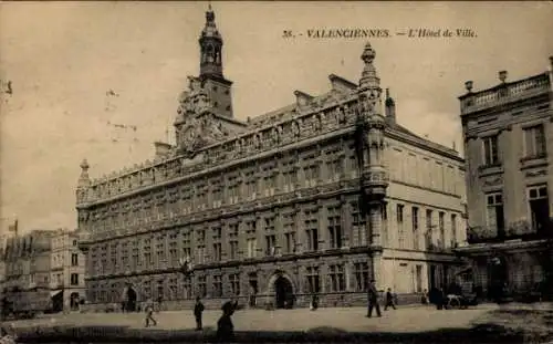 Ak Valenciennes Nord, Rathaus