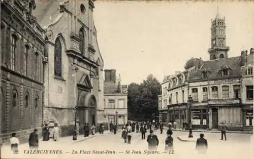 Ak Valenciennes Nord, Le Place Saint-Jean