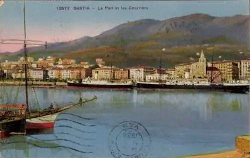 Ak Bastia Haute Corse, Port, les Courriers