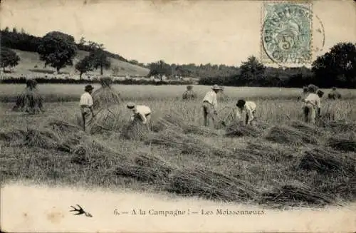 Ak Landwirtschaft, Heuernte, Bauern, Ackerarbeit