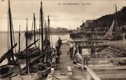 Ak Le Hourdel Cayeux sur Mer Somme, Port